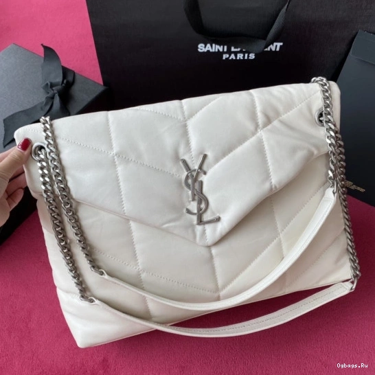 LAMBSKIN BAG YSL MEDIUM IN QUILTED PUFFER 0824
